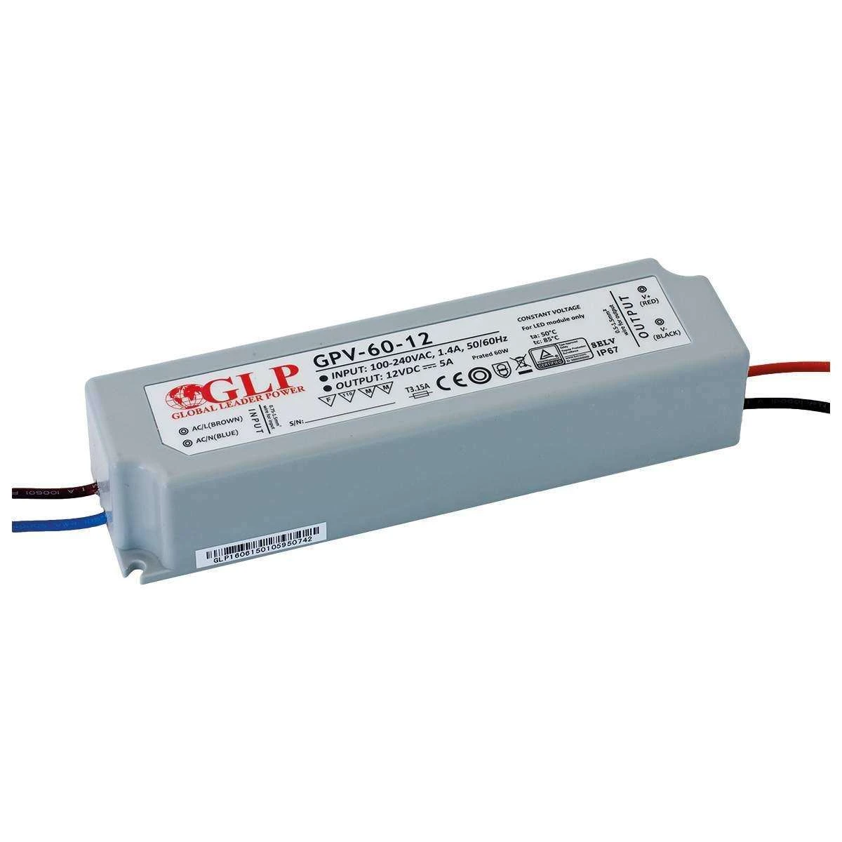 1535556345_0_4844.jpg GLP POWER 12V DC GPV-60-12 230V 60W IP67 - Pilt 1