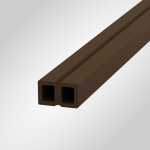 Komposiit Aluslatt 50x30x4200 tumepruun