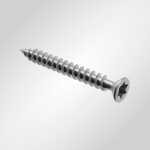 Kinnituskruvi M4x35 A2 Torx plastklambrile (100 tk)