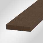 Komposiit Servalaud Basic 78x14x4200 tumepruun