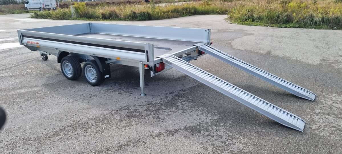 Platvorm haagis 3500kg 4m - Pilt 5