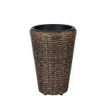Lillepotiümbris WICKER D28xH40cm, tumepr