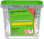 Puidukruvi ET-T 6,5x160 CorrSeal 50tk - Pilt 3