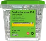 Puidukruvi ET-T 6,5x190 CorrSeal 50tk - Pilt 3