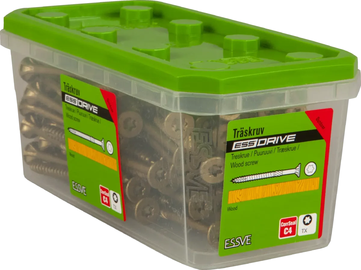 Puidukruvi EesDdrive 6,0x120  CorrSeal 100tk - Pilt 2