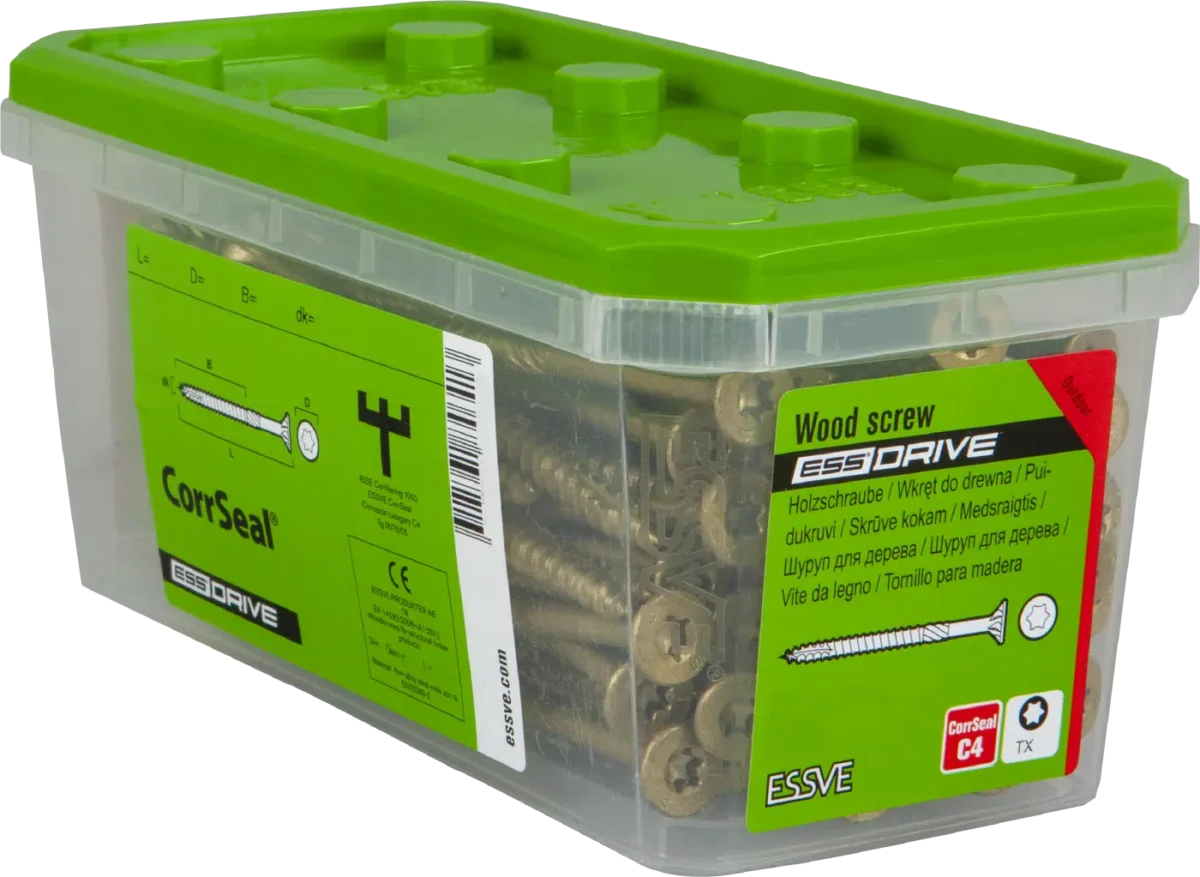 Puidukruvi EesDdrive 6,0x120  CorrSeal 100tk - Pilt 3