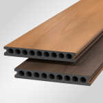 Komposiit Terrassilaud ELEGANT XL 20x20x4200 pruun/tumepruun