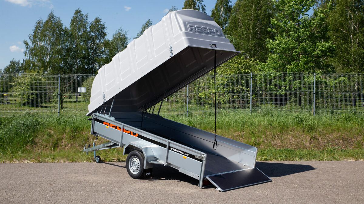 Kaanega Kastihaagis 3.5m x 1.5m 750kg - Pilt 2