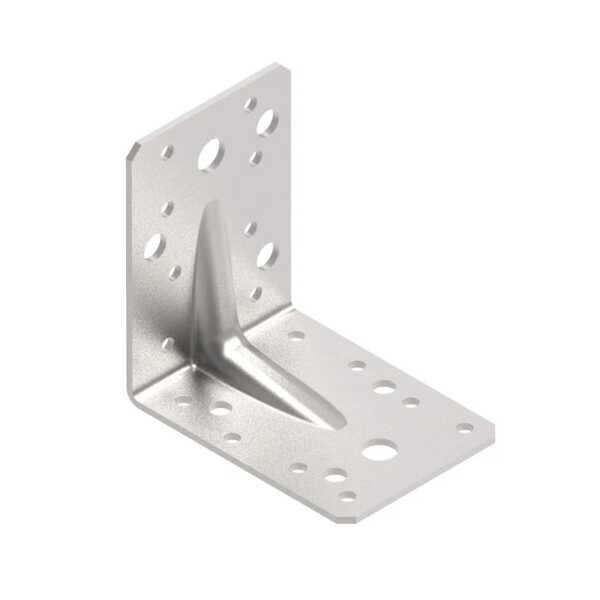 Nurgik tugevdatud 90x90x65x2,5mm