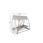 Rippkiik SUNDAY varikatusega, taupe - Image 2