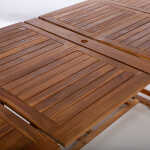 Laud FABIOLA 285/225/165x100xH75cm, akaatsia - Image 9