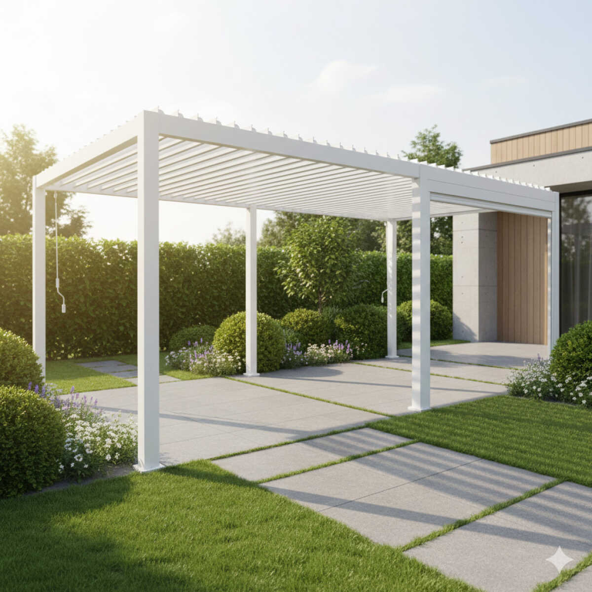 Varikatus MIRADOR-111 3x6m, valge - Image 2