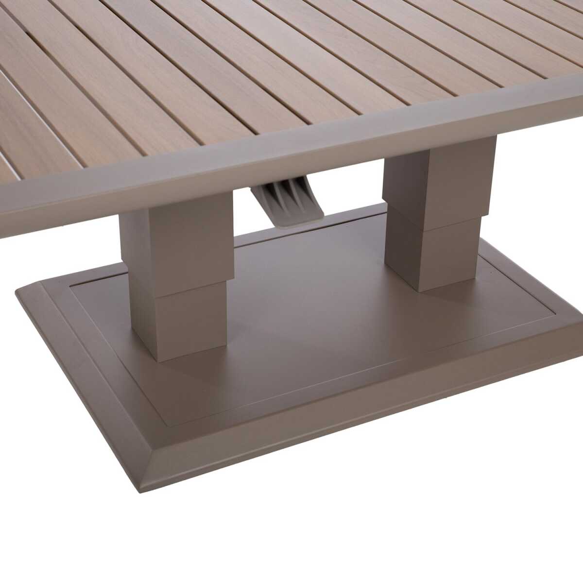 Laud MARENDA 150x90xH52-75cm, hallikasbeež - Image 4