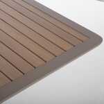 Laud MARENDA 150x90xH52-75cm, hallikasbeež - Image 5