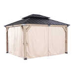 Külgkardinad varikatusele CEDAR 3,36x3,9