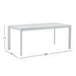 Laud MELROSE 180x90xH75cm, beež - Image 2