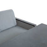 Aiamööblikomplekt DELGADO nurgadiivan, laud ja pink - Image 5