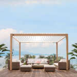 Varikatus MIRADOR-111 3x4m, hele puidudekoor - Image 9