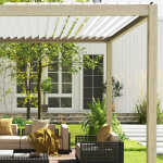 Varikatus MIRADOR-111 3x4m, hele puidudekoor - Image 10