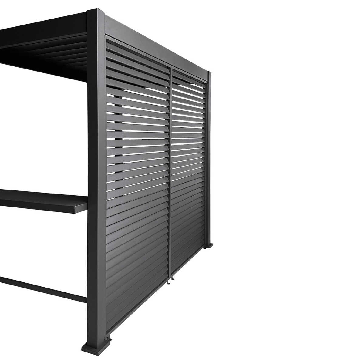 Tagasein varikatusele MIRADOR BBQ, tumehall - Image 2