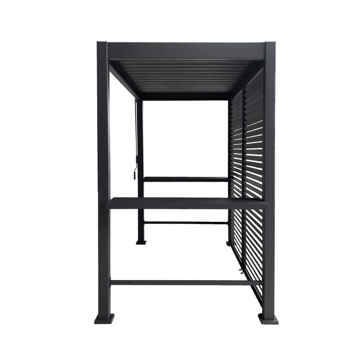 Tagasein varikatusele MIRADOR BBQ, tumehall - Image 4