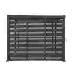 Lamellsein varikatusele MIRADOR-80/88, tumehall - Image 6