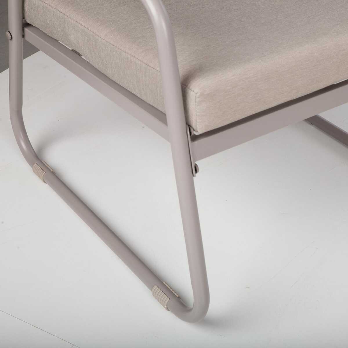 Aiamööblikomplekt MACOS laud, diivan ja 2 tooli, beež - Image 6