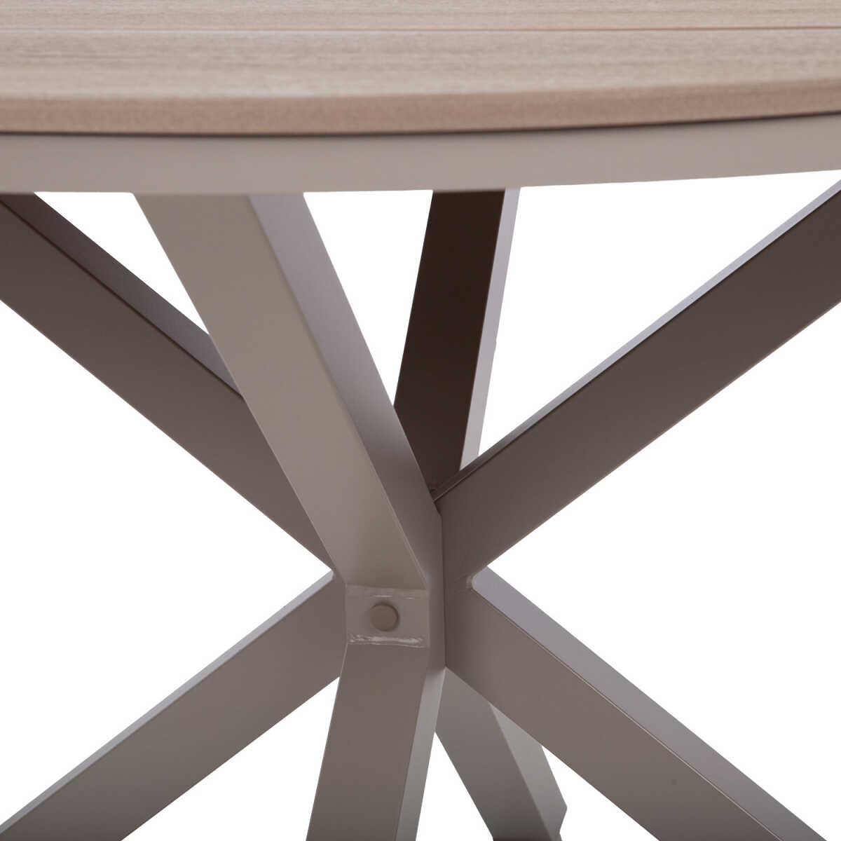 Laud PORTO D110,5xH73cm, beež/hall - Image 3