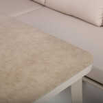 Aiamööblikomplekt UPLAND laud ja nurgadiivan, beež - Image 9