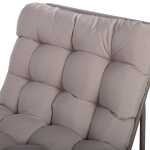 Aiamööblikomplekt JIVE laud ja 2 tooli, taupe - Image 5