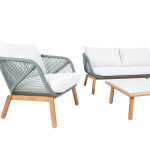 Aiamööblikomplekt TUXEDO laud, diivan ja - Image 5