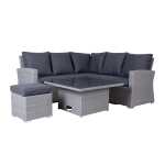 Aiamööblikomplekt SAMUEL laud, nurgadiiv - Image 3