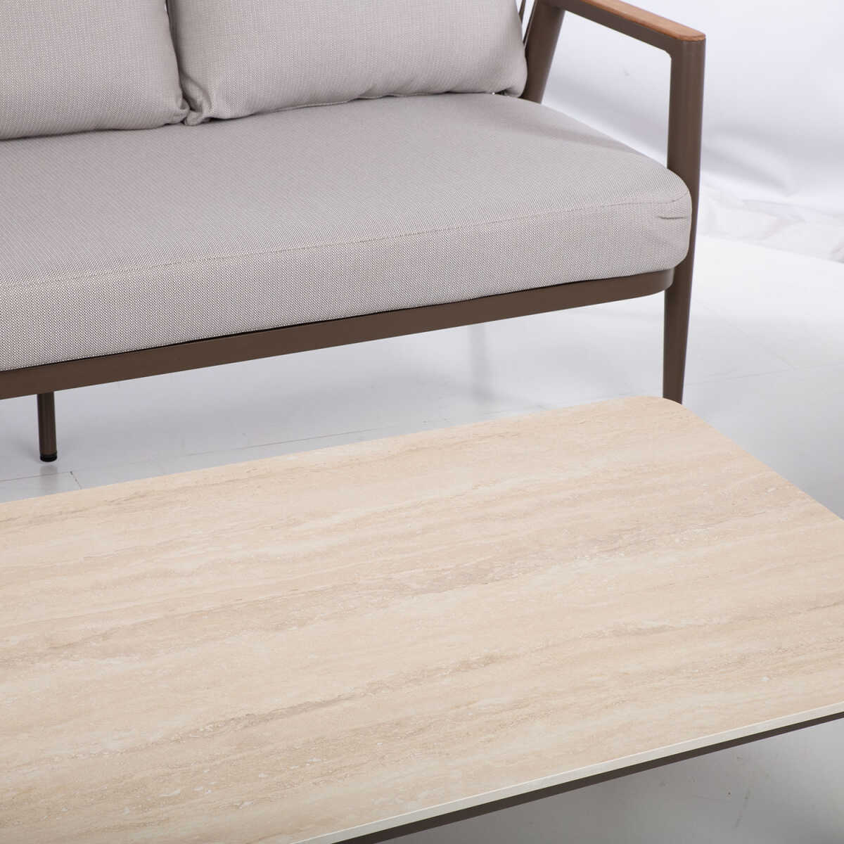 Aiamööblikomplekt DELIA laud, diivan ja 2 tooli - Image 4