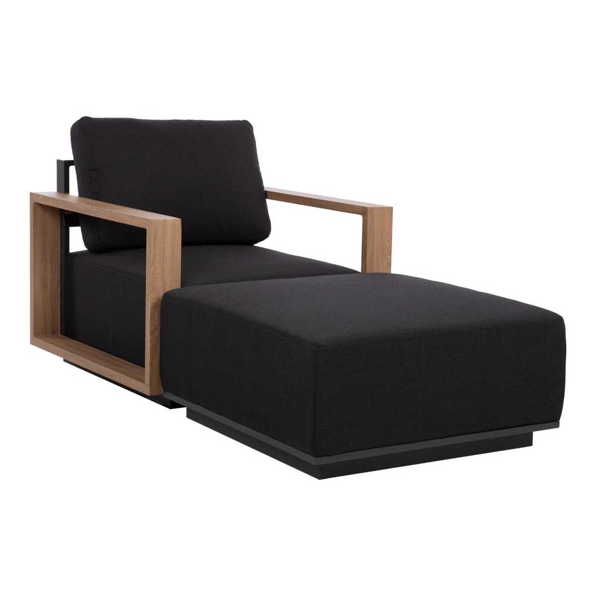 Tumba FULLER 83x83xH42cm, tumehall - Image 5