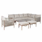 Aiamööblikomplekt MEDINA 5-osaline, beež - Image 3