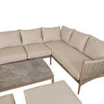 Aiamööblikomplekt MEDINA 5-osaline, beež - Image 6