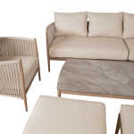 Aiamööblikomplekt MEDINA 5-osaline, beež - Image 7