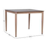 Laud MEDINA 101,5x100xH76cm, beež - Image 2