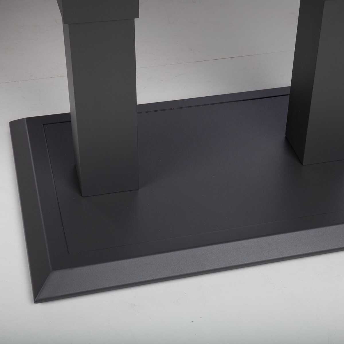 Aiamööblikomplekt BRISTOL laud, diivan ja 2 tooli, hall - Image 7