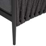 Aiamööblikomplekt BRISTOL nurgadiivan ja laud, hall - Image 7