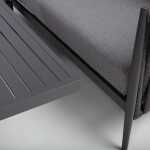 Aiamööblikomplekt BRISTOL nurgadiivan ja laud, hall - Image 9