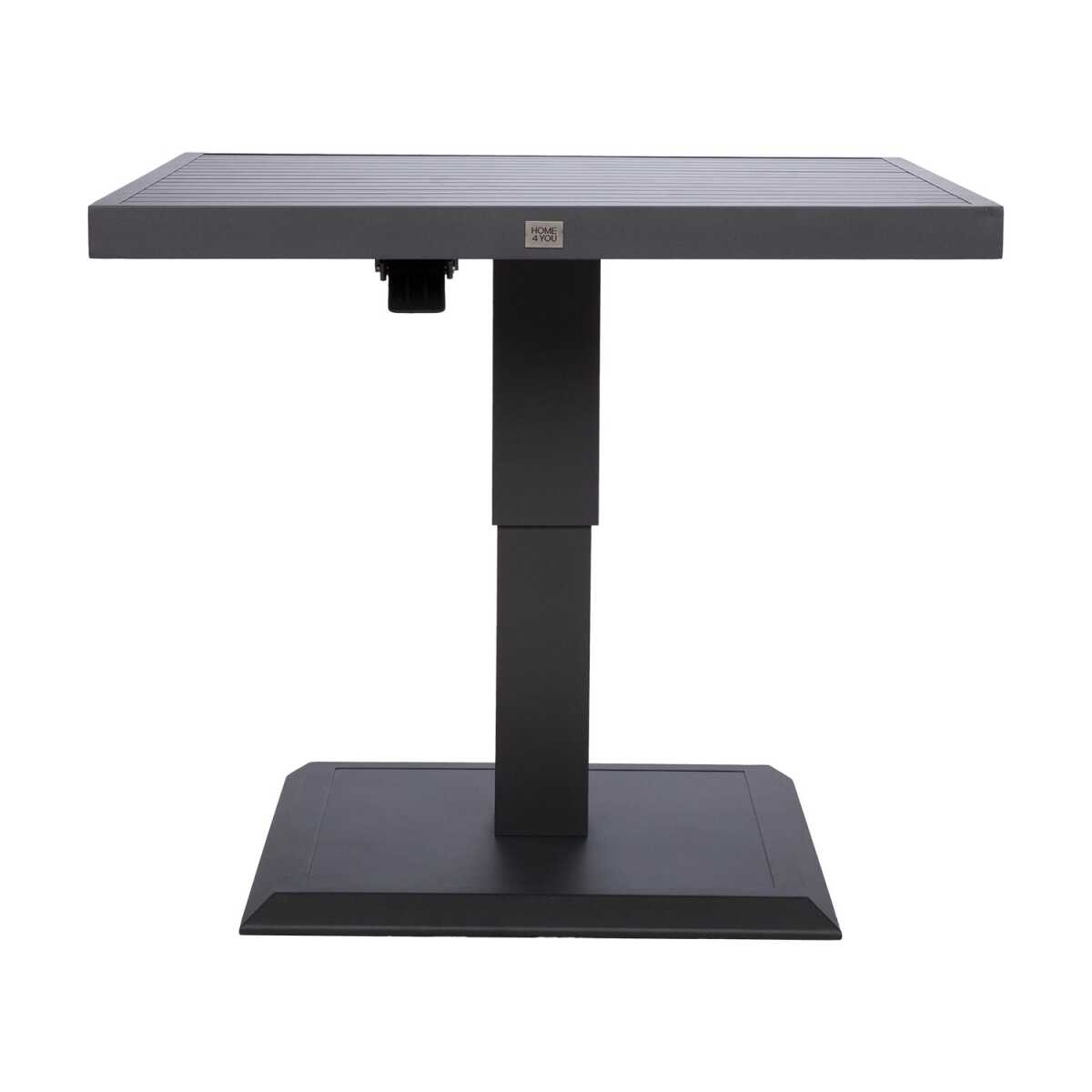 Laud TOMSON 85x85xH52-75cm, tumehall - Image 3