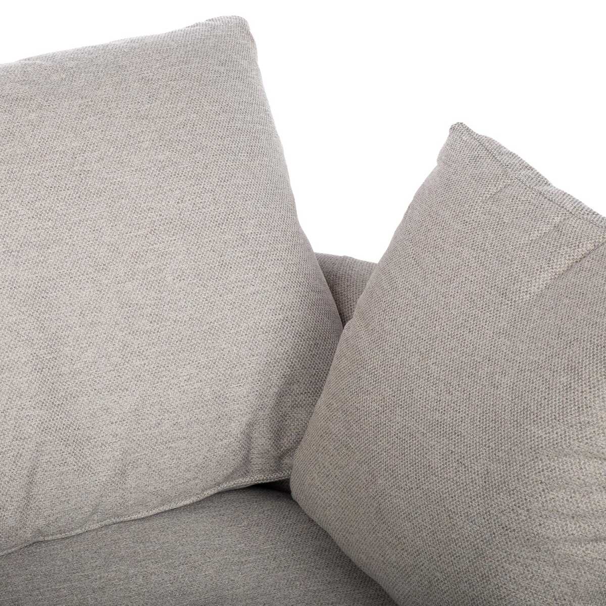 Tugitool FLUFFY pöörlev 110x105xH65/86cm, helehall - Image 7