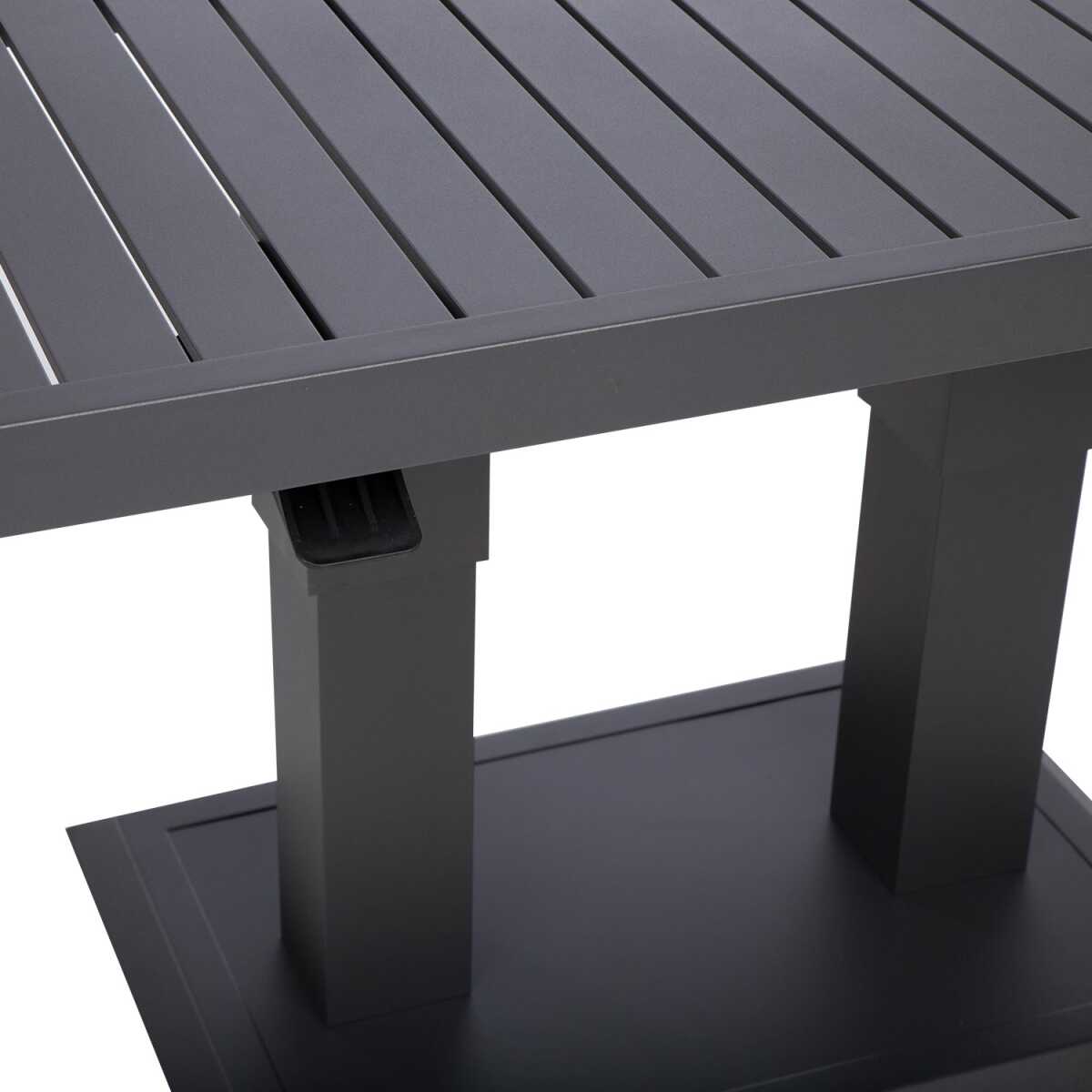 Laud TOMSON 150x90xH52-75cm, tumehall - Image 5