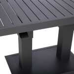 Laud TOMSON 150x90xH52-75cm, tumehall - Image 5