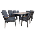 Aiamööblikomplekt PARKER laud ja 8 tooli - Image 5