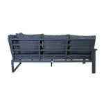 Aiamööblikomplekt PARKER 4-osaline, hall - Image 9