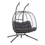 Ripptool FINSE 2-kohaline 142x106xH194cm, tumehall