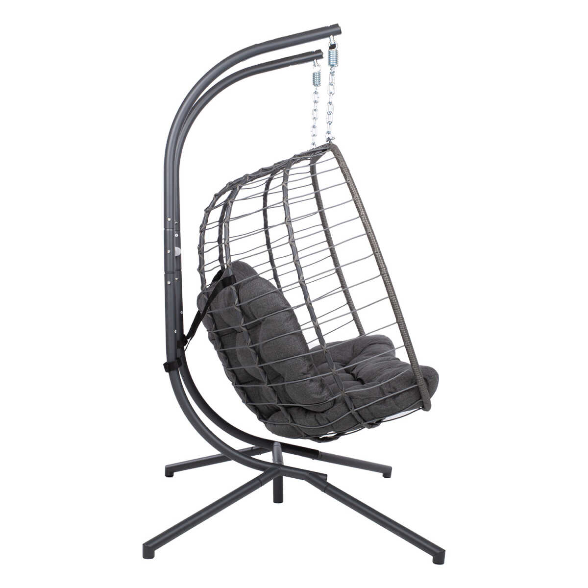 Ripptool FINSE 2-kohaline 142x106xH194cm, tumehall - Image 4