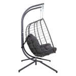 Ripptool FINSE 2-kohaline 142x106xH194cm, tumehall - Image 4